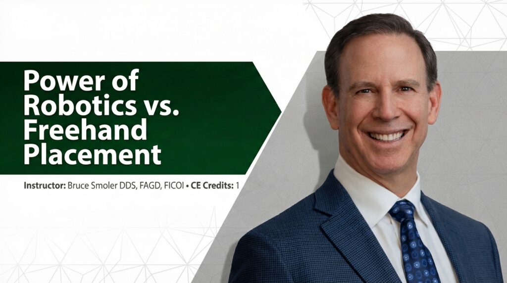 Intraoperative Efficiency in Dental Implant Surgery: Power of Robotics vs. Freehand Placement